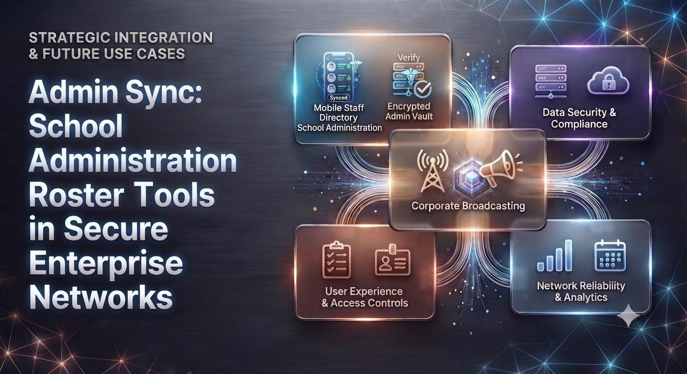 Admin Sync: School Administration Roster Tools in Secure Enterprise Networks