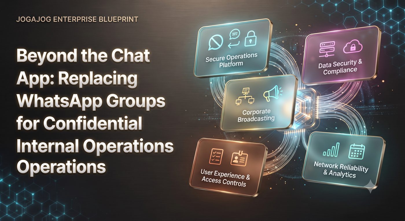 Beyond the Chat App: Replacing WhatsApp Groups for Confidential Internal Operations