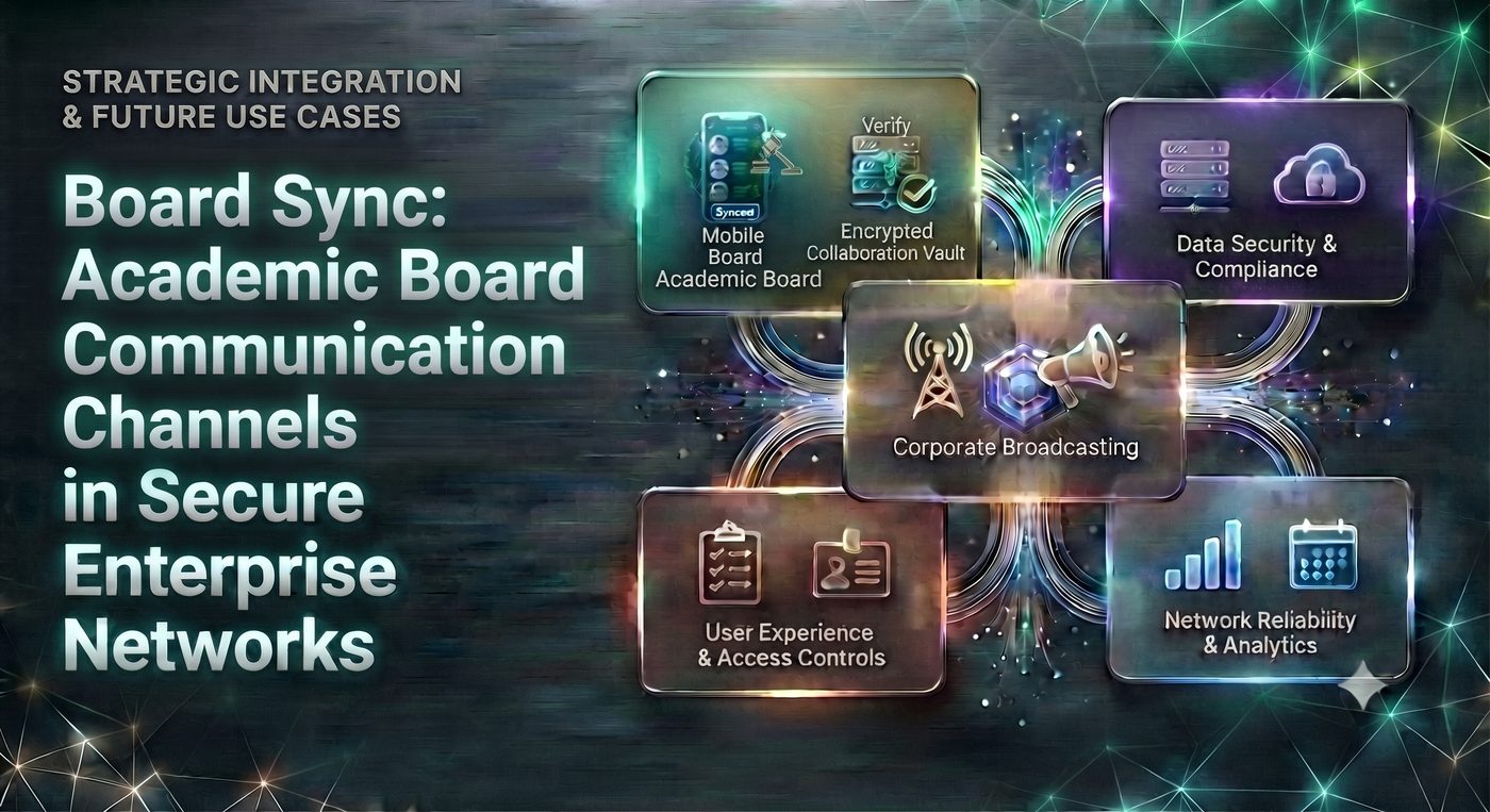 Board Sync: Academic Board Communication Channels in Secure Enterprise Networks