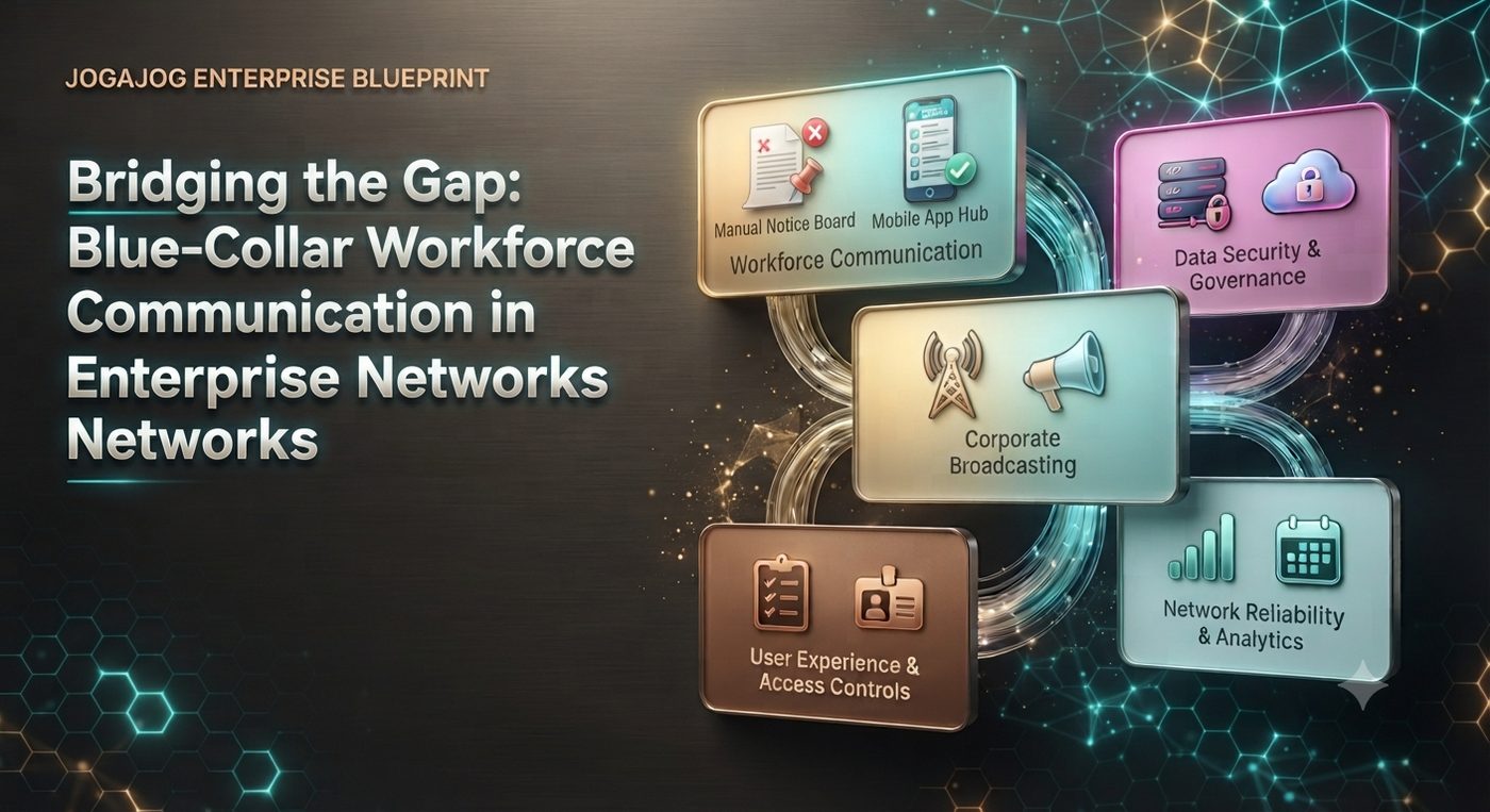 Bridging the Gap: Blue-Collar Workforce Communication in Enterprise Networks