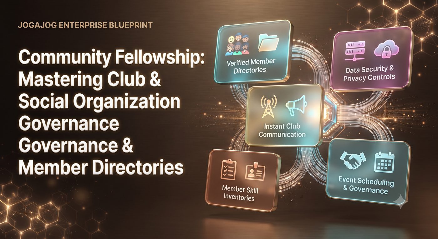 Community Fellowship: Mastering Club & Social Organization Governance & Member Directories