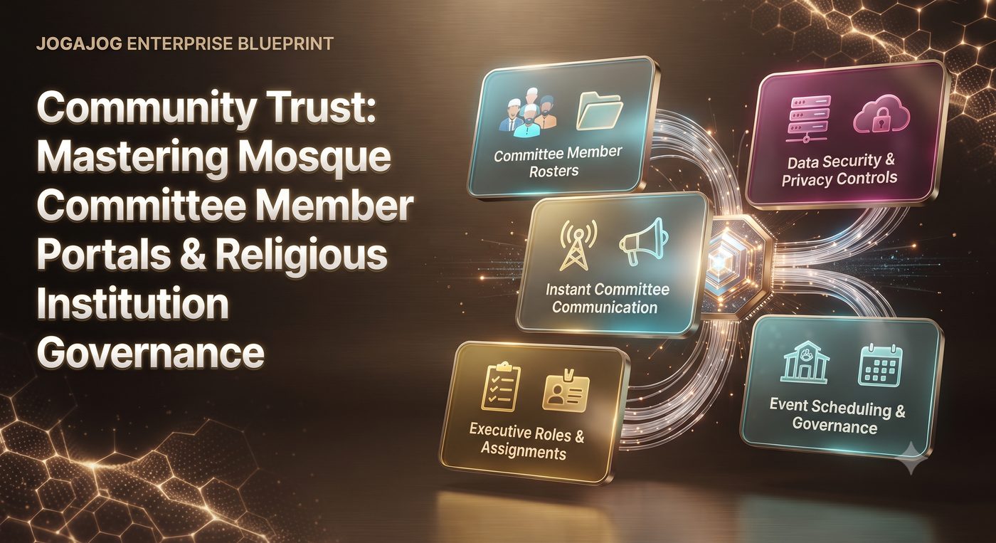 Community Trust: Mastering Mosque Committee Member Portals & Religious Institution Governance