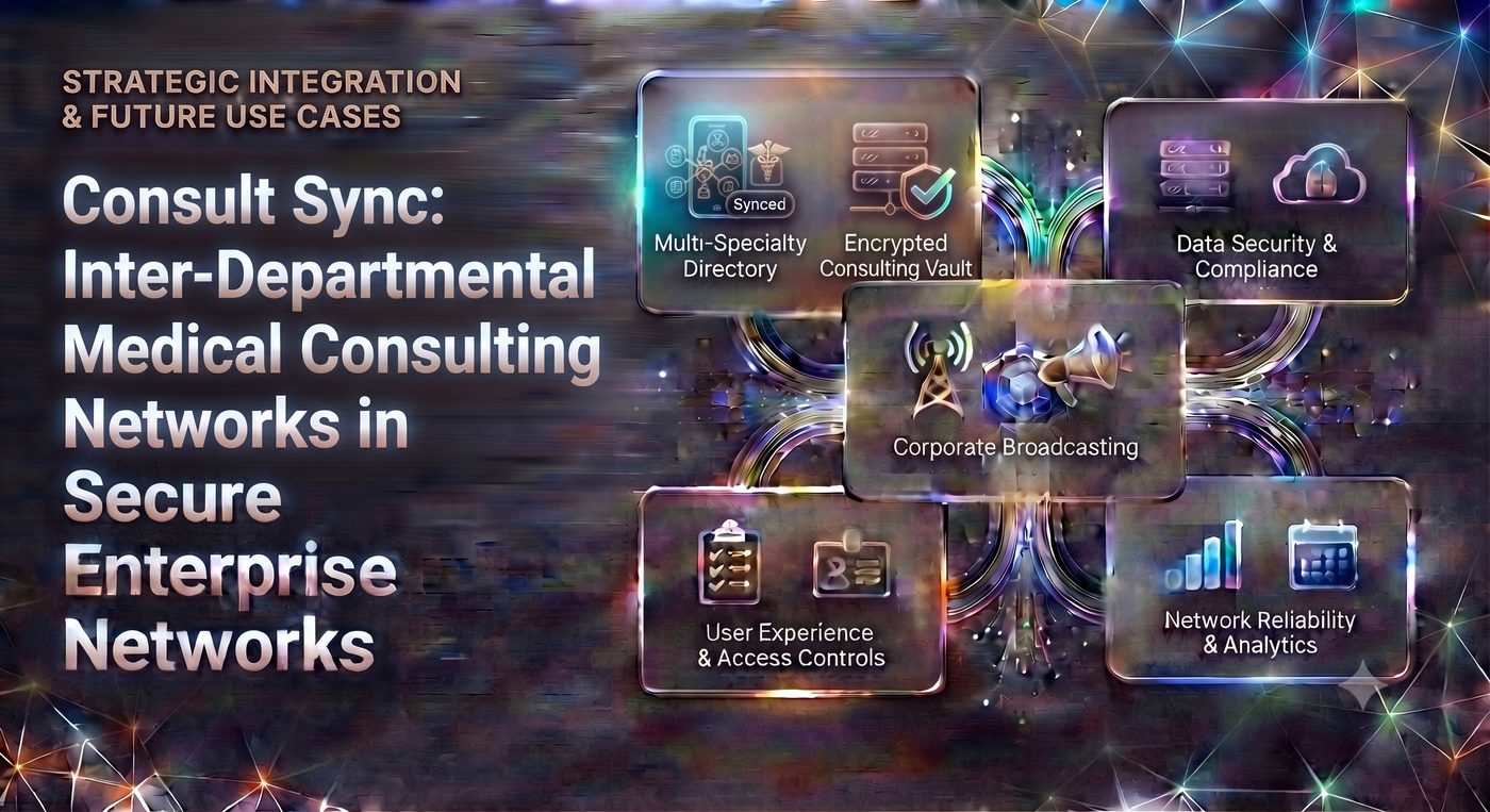 Consult Sync: Inter-Departmental Medical Consulting Networks in Secure Enterprise Networks
