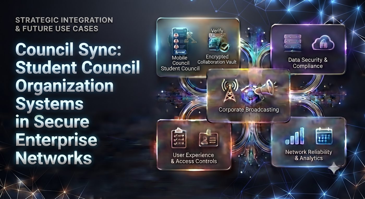 Council Sync: Student Council Organization Systems in Secure Enterprise Networks