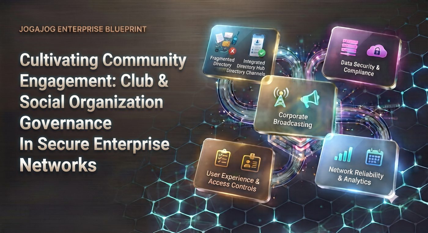 Cultivating Community Engagement: Club & Social Organization Governance in Secure Enterprise Networks