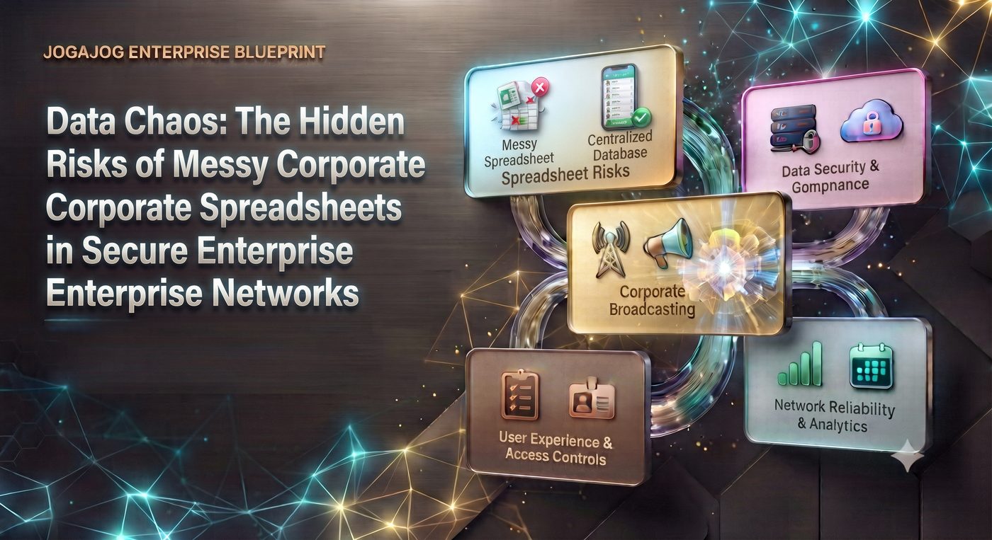 Data Chaos: The Hidden Risks of Messy Corporate Spreadsheets in Secure Enterprise Networks