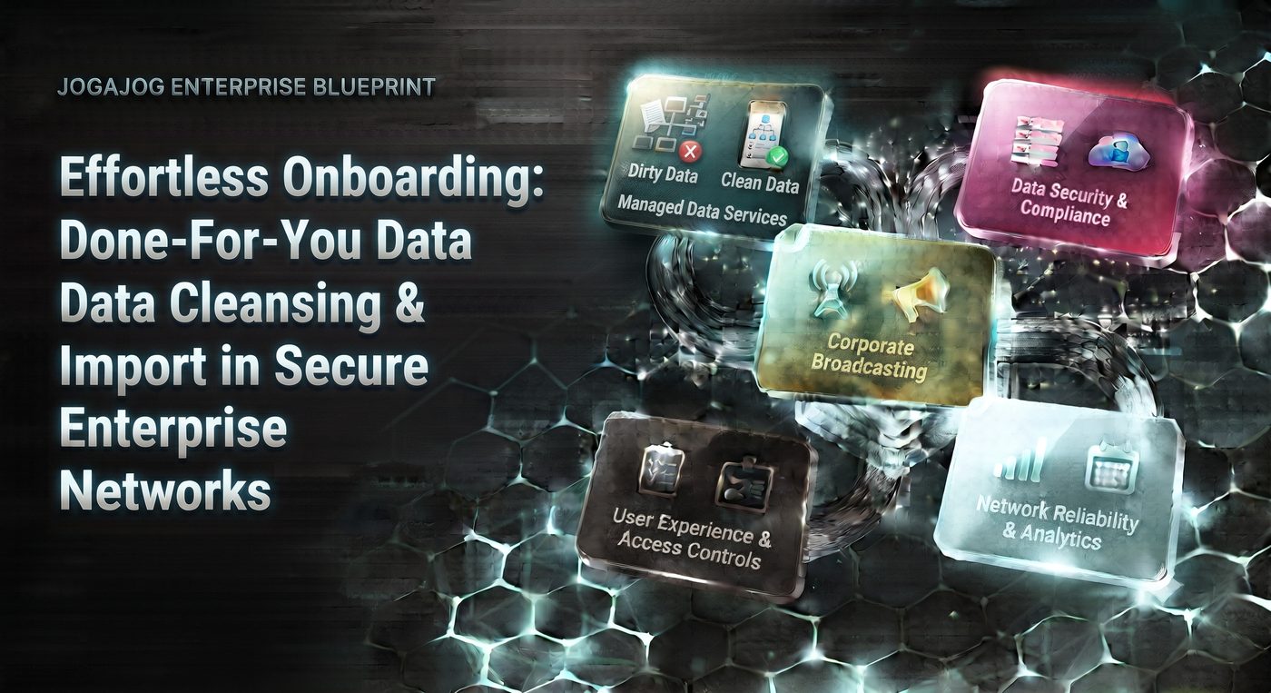 Effortless Onboarding: Done-For-You Data Cleansing & Import in Secure Enterprise Networks