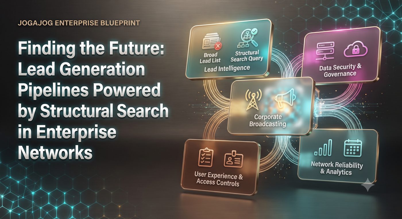 Finding the Future: Lead Generation Pipelines Powered by Structural Search in Enterprise Networks
