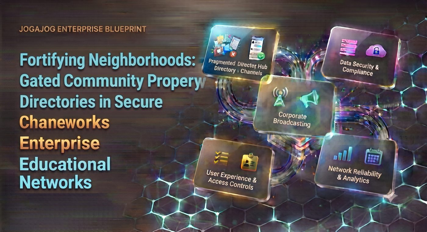 Fortifying Neighborhoods: Gated Community Property Directories in Secure Enterprise Networks