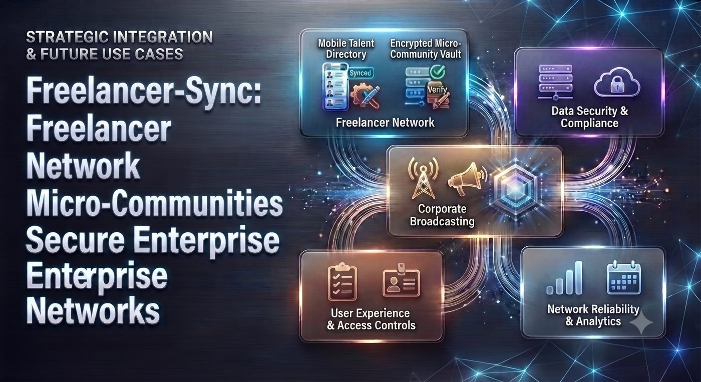 Freelancer-Sync: Freelancer Network Micro-Communities in Secure Enterprise Networks