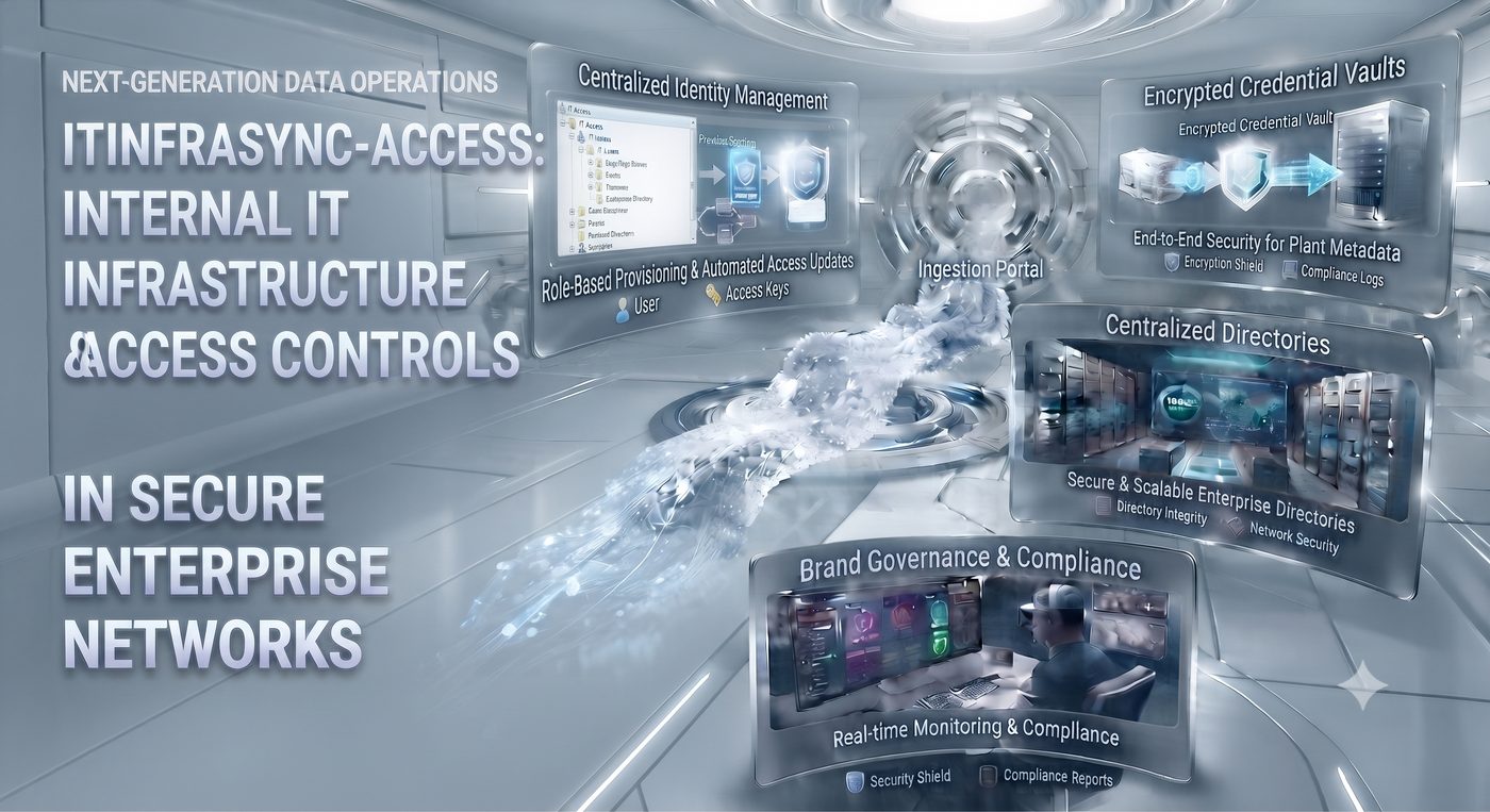 ITInfraSync-Access: Internal IT Infrastructure & Access Controls in Secure Enterprise Networks