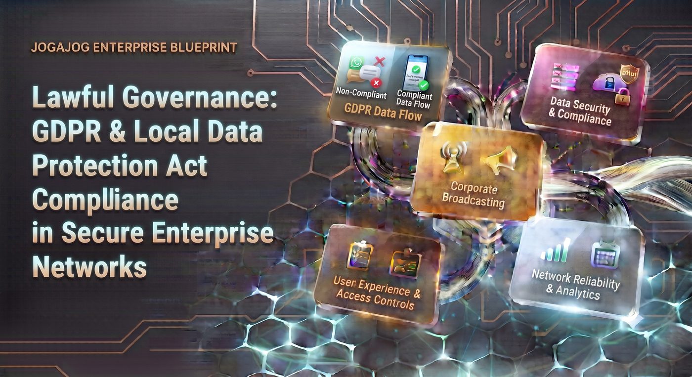Lawful Governance: GDPR & Local Data Protection Act Compliance in Secure Enterprise Networks