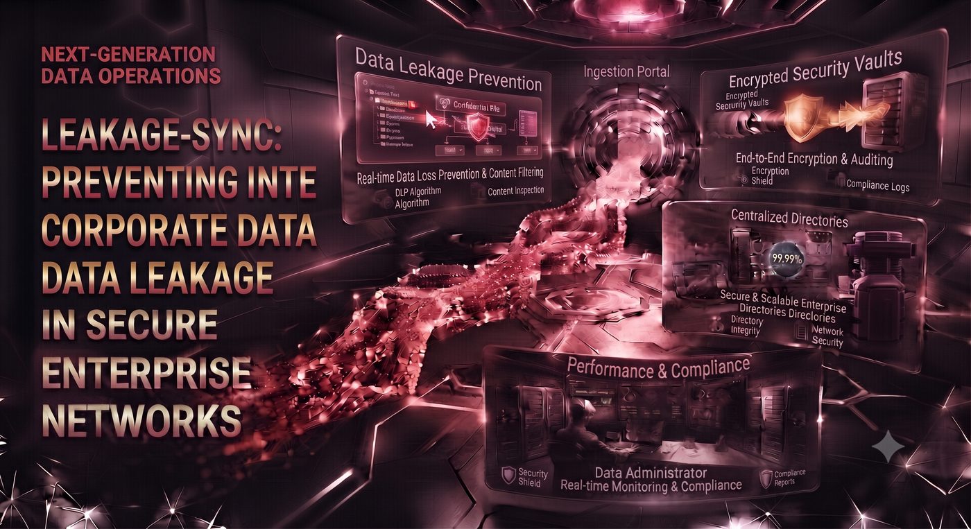 Leakage-Sync: Preventing Internal Corporate Data Leakage in Secure Enterprise Networks