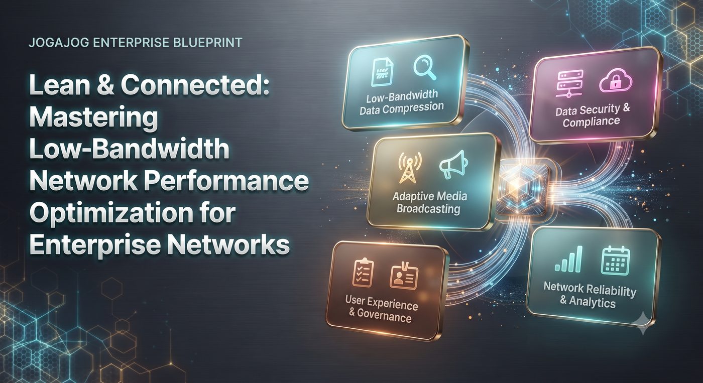 Lean & Connected: Mastering Low-Bandwidth Network Performance Optimization for Enterprise Networks