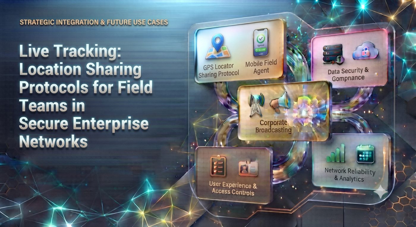 Live Tracking: Location Sharing Protocols for Field Teams in Secure Enterprise Networks