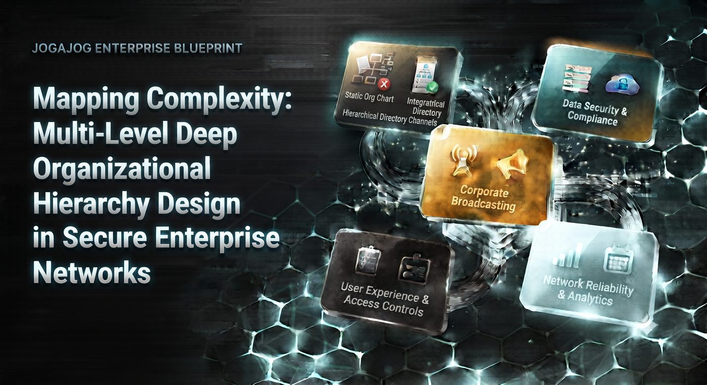 Mapping Complexity: Multi-Level Deep Organizational Hierarchy Design in Secure Enterprise Networks