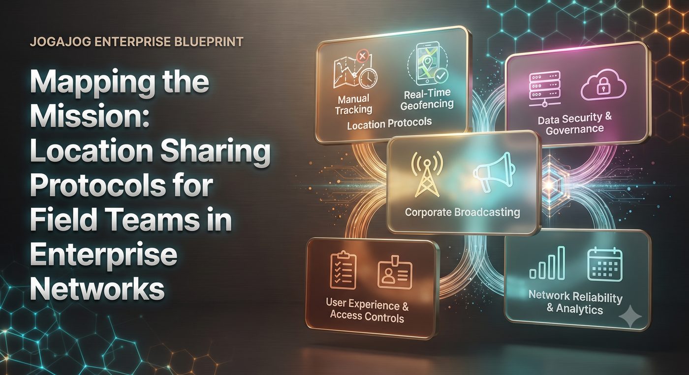Mapping the Mission: Location Sharing Protocols for Field Teams in Enterprise Networks