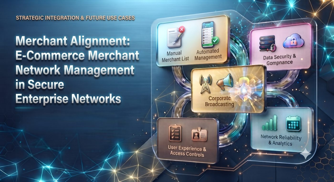 Merchant Alignment: E-Commerce Merchant Network Management in Secure Enterprise Networks