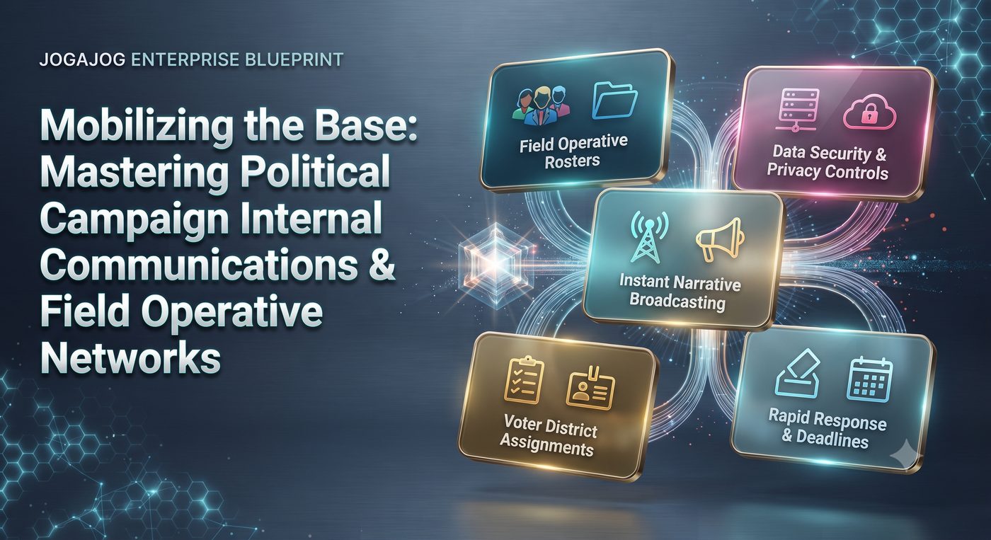 Mobilizing the Base: Mastering Political Campaign Internal Communications & Field Operative Networks