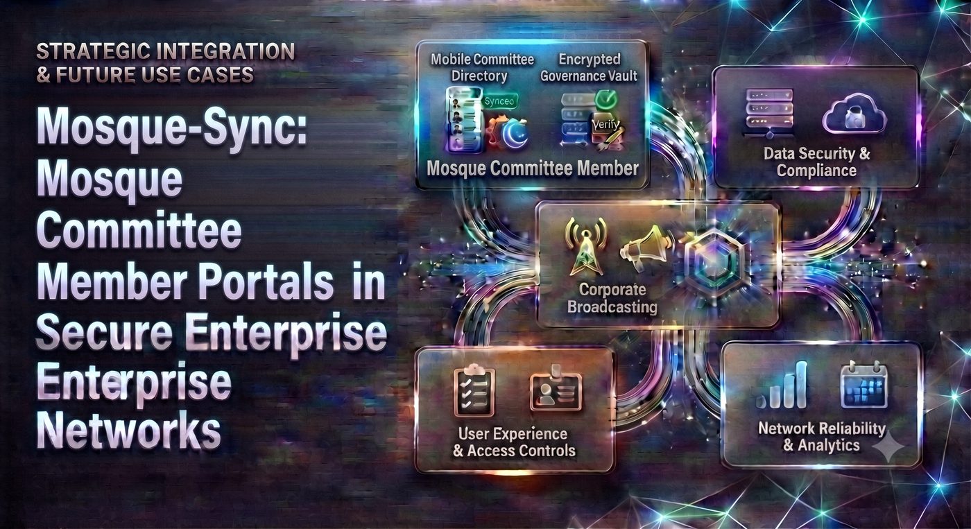 Mosque-Sync: Mosque Committee Member Portals in Secure Enterprise Networks