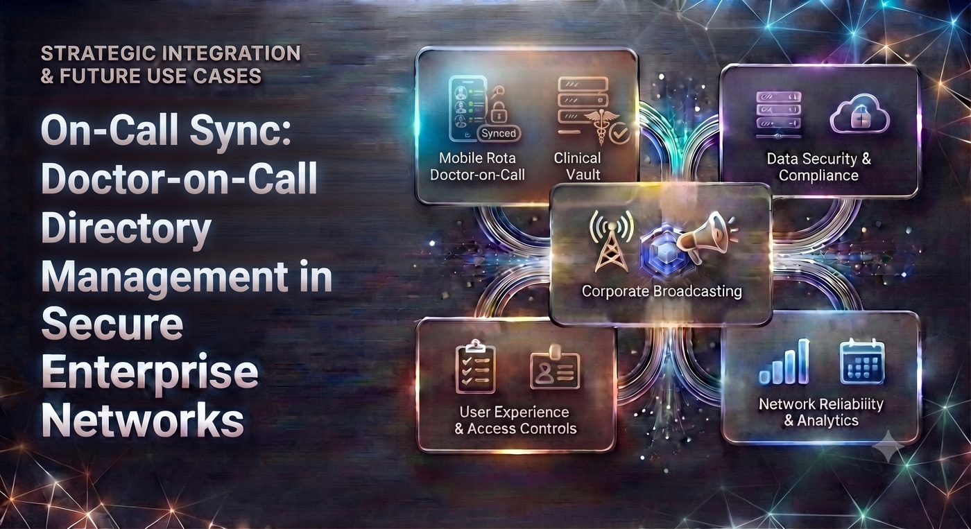 On-Call Sync: Doctor-on-Call Directory Management in Secure Enterprise Networks