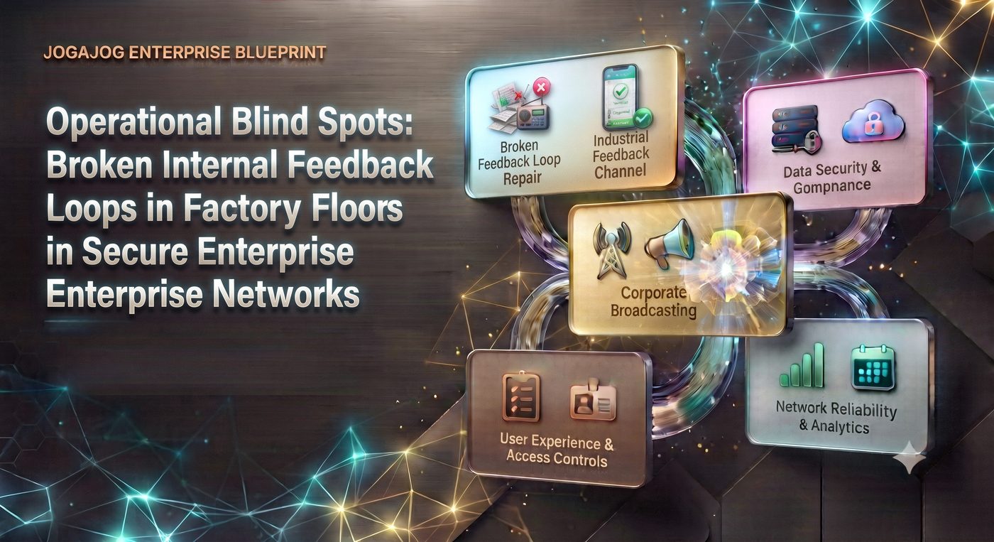 Operational Blind Spots: Broken Internal Feedback Loops in Factory Floors in Secure Enterprise Networks