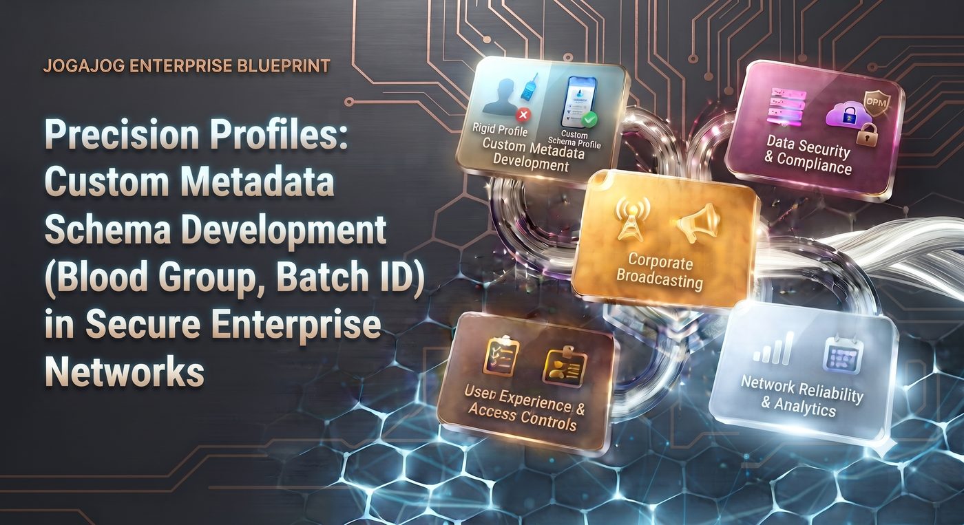 Precision Profiles: Custom Metadata Schema Development (Blood Group, Batch ID) in Secure Enterprise Networks