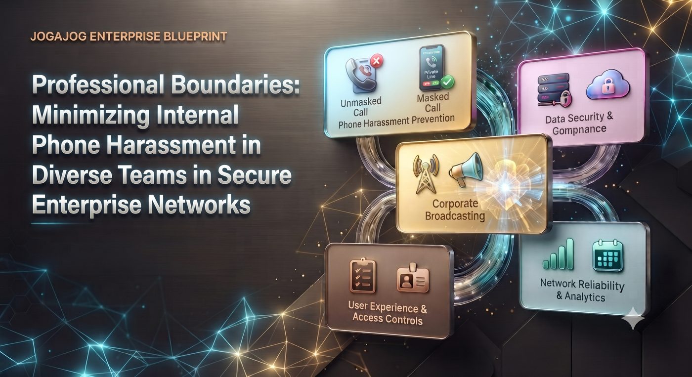 Professional Boundaries: Minimizing Internal Phone Harassment in Diverse Teams in Secure Enterprise Networks