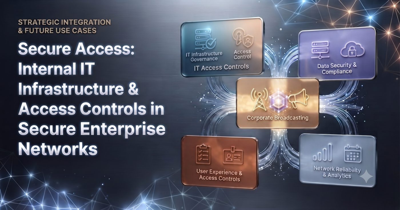 Secure Access: Internal IT Infrastructure & Access Controls in Secure Enterprise Networks