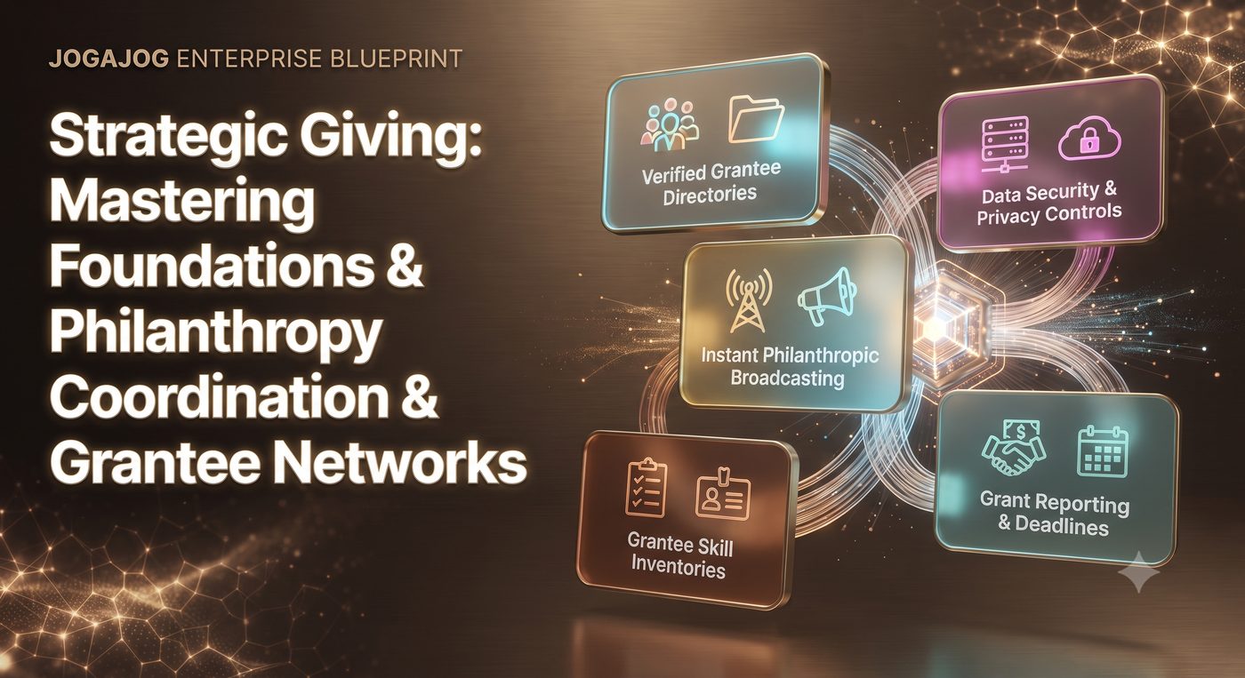Strategic Giving: Mastering Foundations & Philanthropy Coordination & Grantee Networks