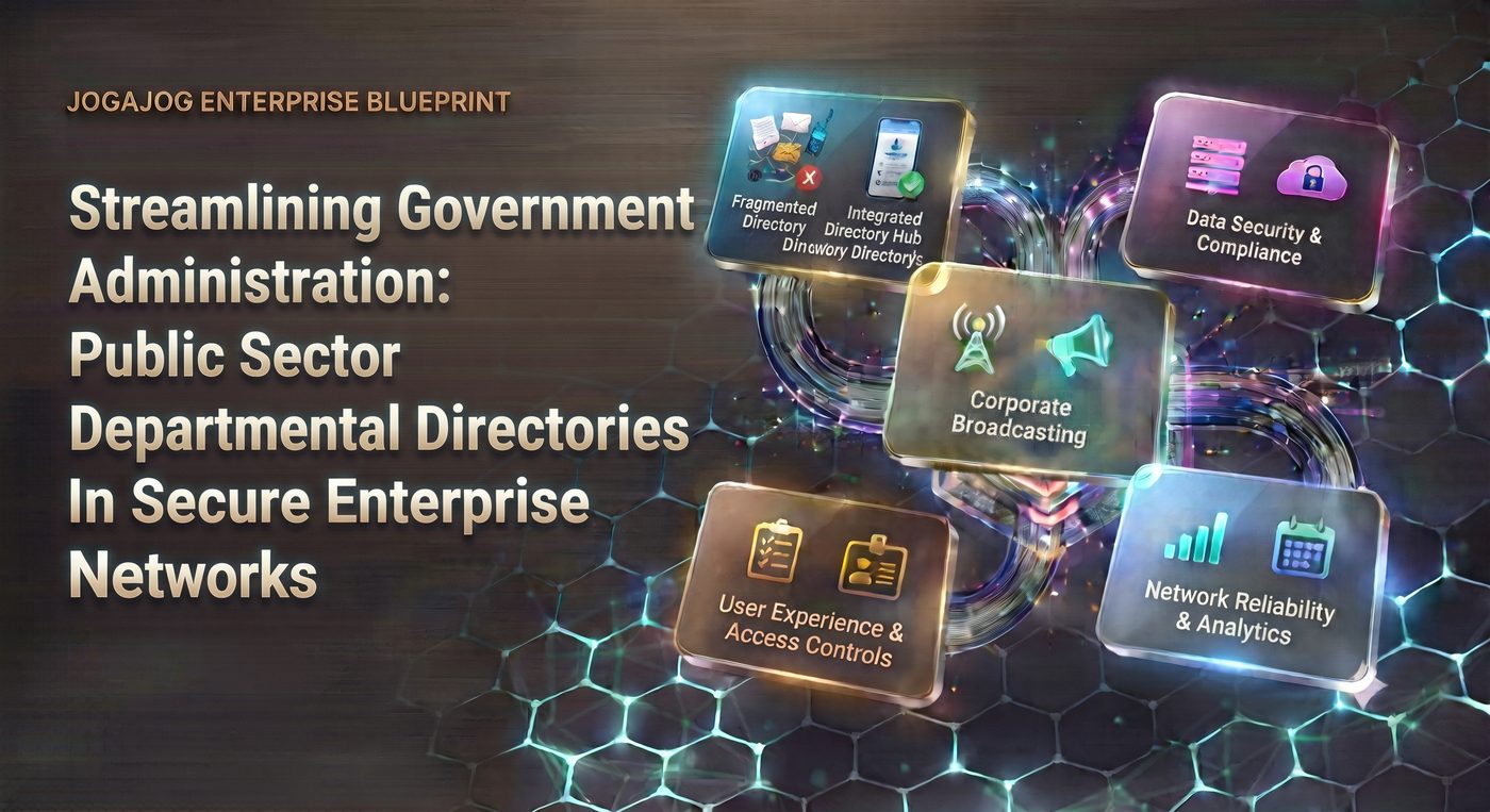 Streamlining Government Administration: Public Sector Departmental Directories in Secure Enterprise Networks