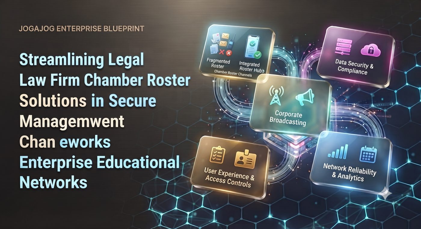Streamlining Legal Practice: Law Firm Chamber Roster Solutions in Secure Enterprise Networks