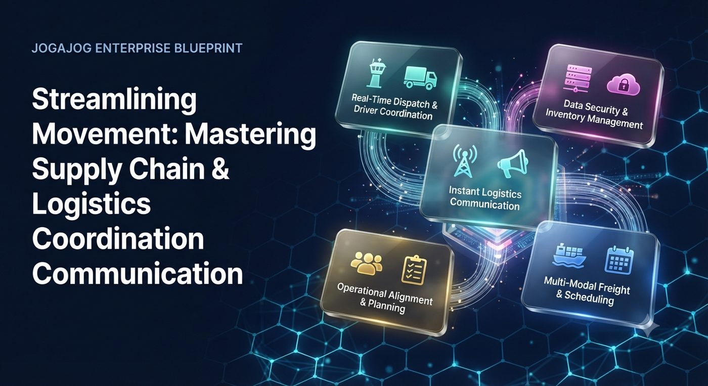 Streamlining Movement: Mastering Supply Chain & Logistics Coordination Communication