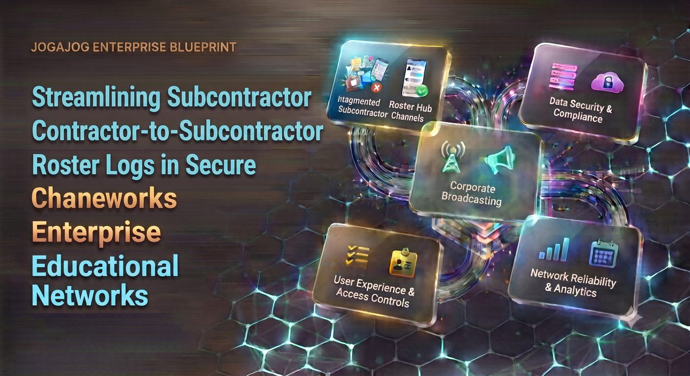 Streamlining Subcontractor Collaboration: Contractor-to-Subcontractor Roster Logs in Secure Enterprise Networks