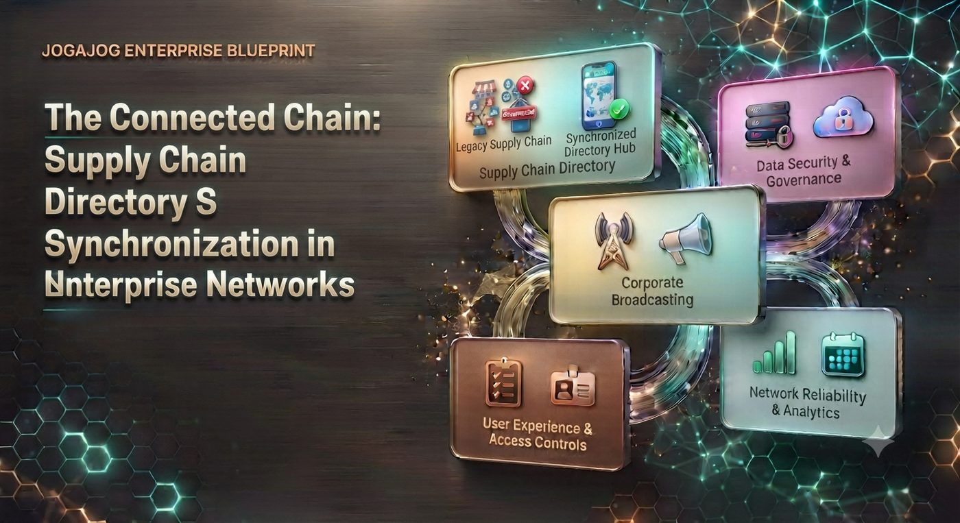 The Connected Chain: Supply Chain Directory Synchronization in Secure Enterprise Networks