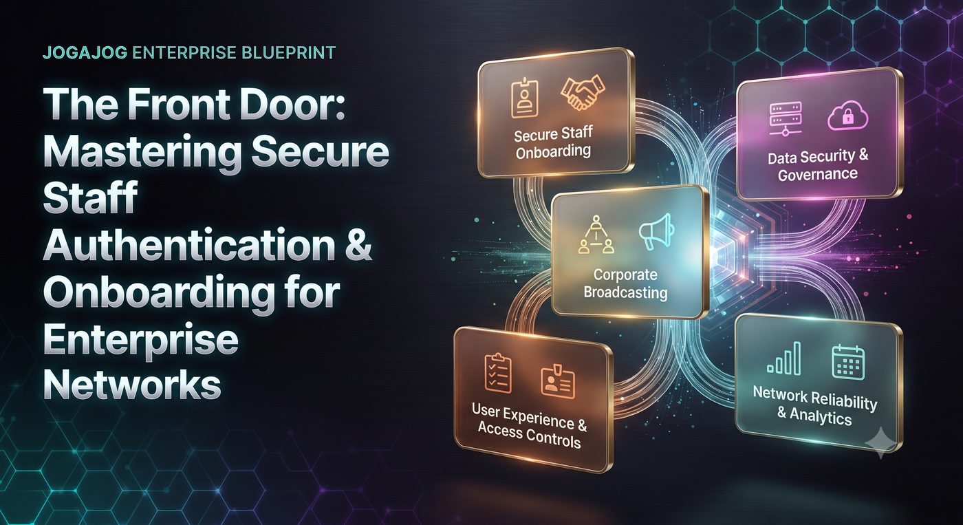 The Front Door: Mastering Secure Staff Authentication & Onboarding for Enterprise Networks