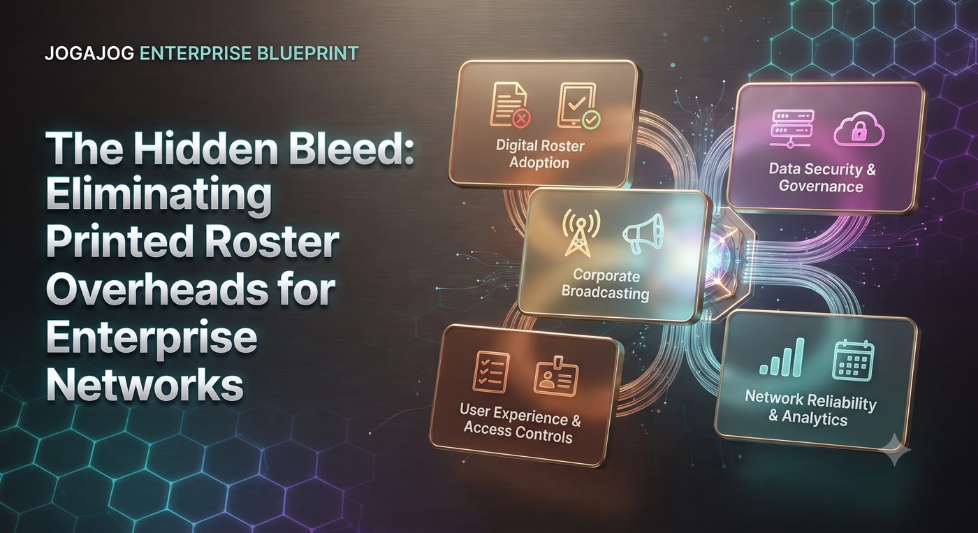 The Hidden Bleed: Eliminating Printed Roster Overheads for Enterprise Networks