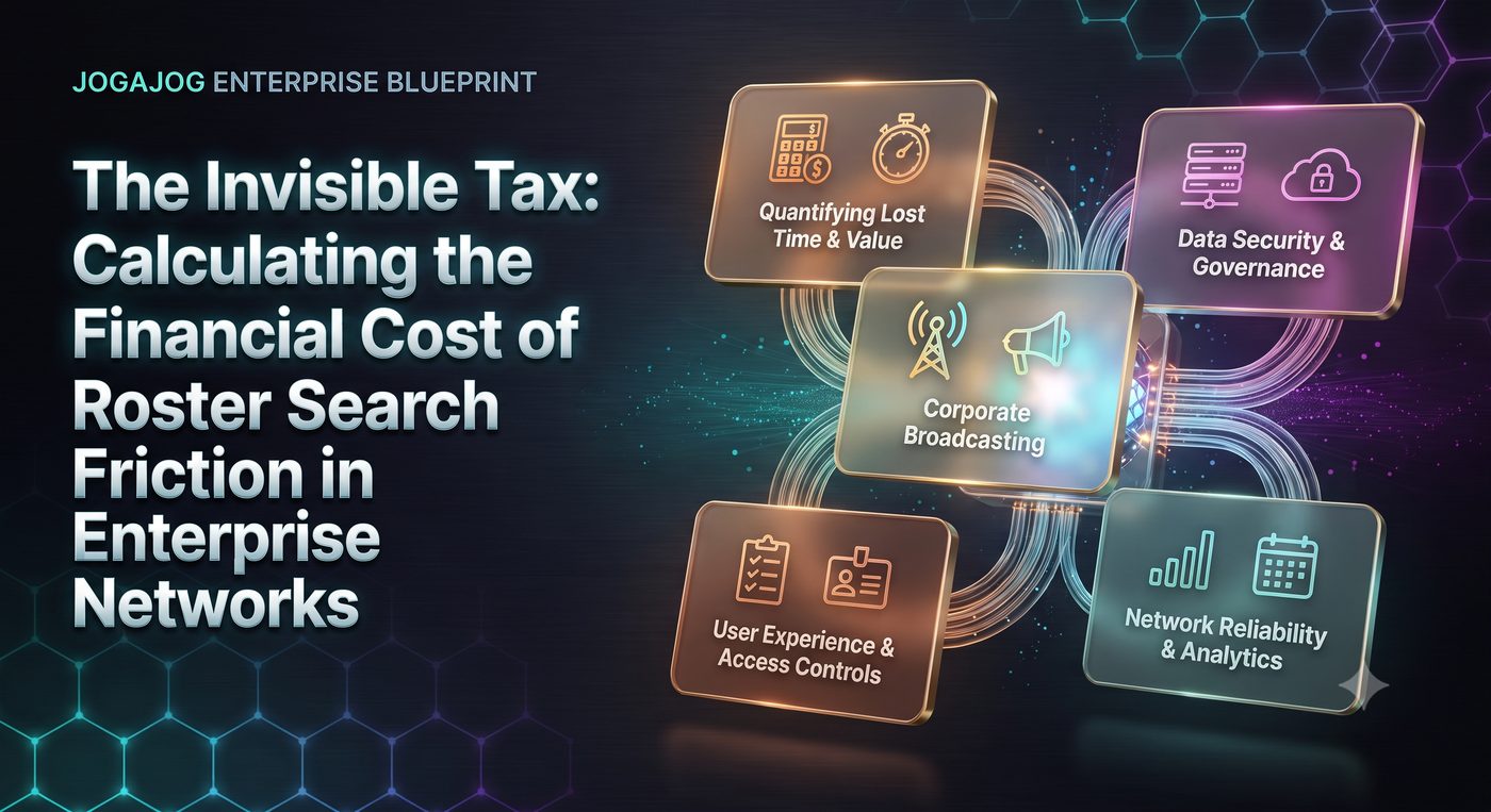 The Invisible Tax: Calculating the Financial Cost of Roster Search Friction in Enterprise Networks