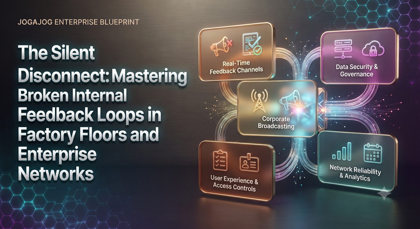 The Silent Disconnect: Mastering Broken Internal Feedback Loops in Factory Floors and Enterprise Networks