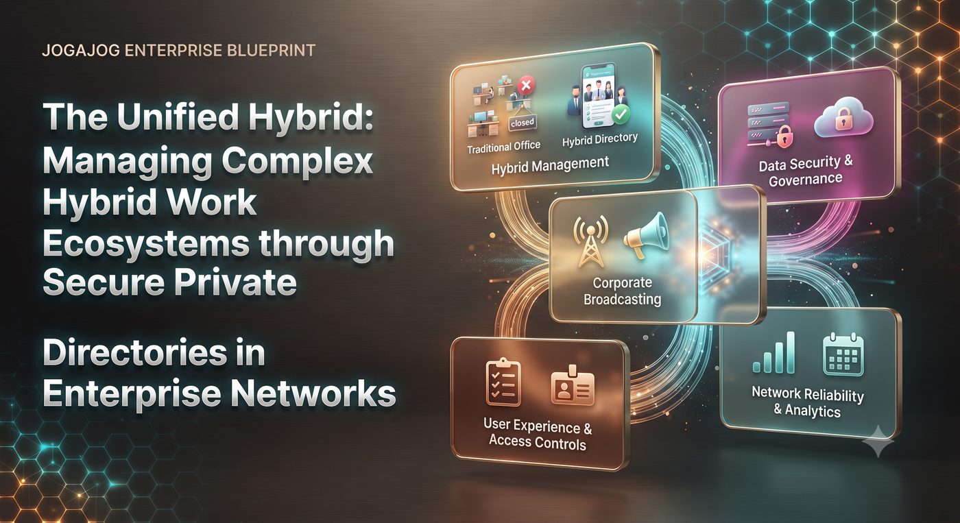 The Unified Hybrid: Managing Complex Hybrid Work Ecosystems through Secure Private Directories in Enterprise Networks