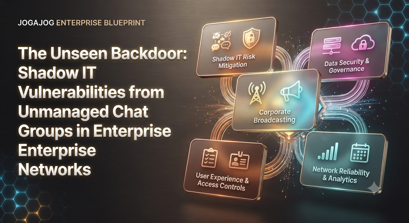 The Unseen Backdoor: Shadow IT Vulnerabilities from Unmanaged Chat Groups in Enterprise Networks