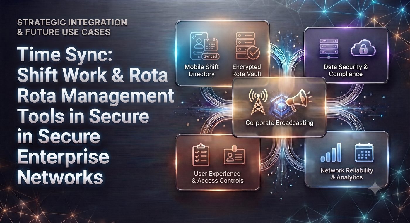 Time Sync: Shift Work & Rota Management Tools in Secure Enterprise Networks