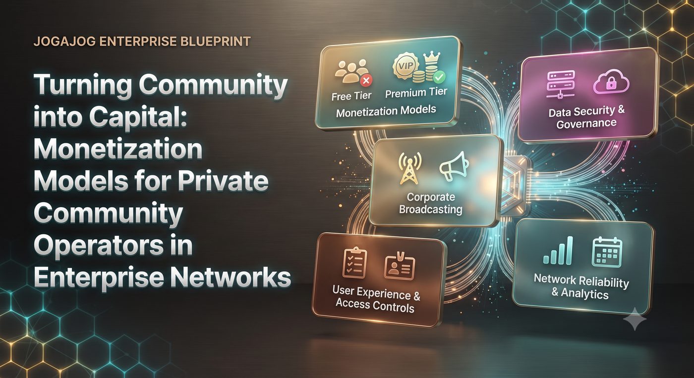 Turning Community into Capital: Monetization Models for Private Community Operators in Enterprise Networks