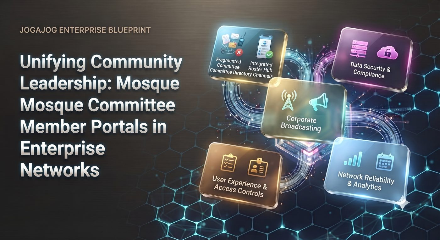 Unifying Community Leadership: Mosque Committee Member Portals in Secure Enterprise Networks
