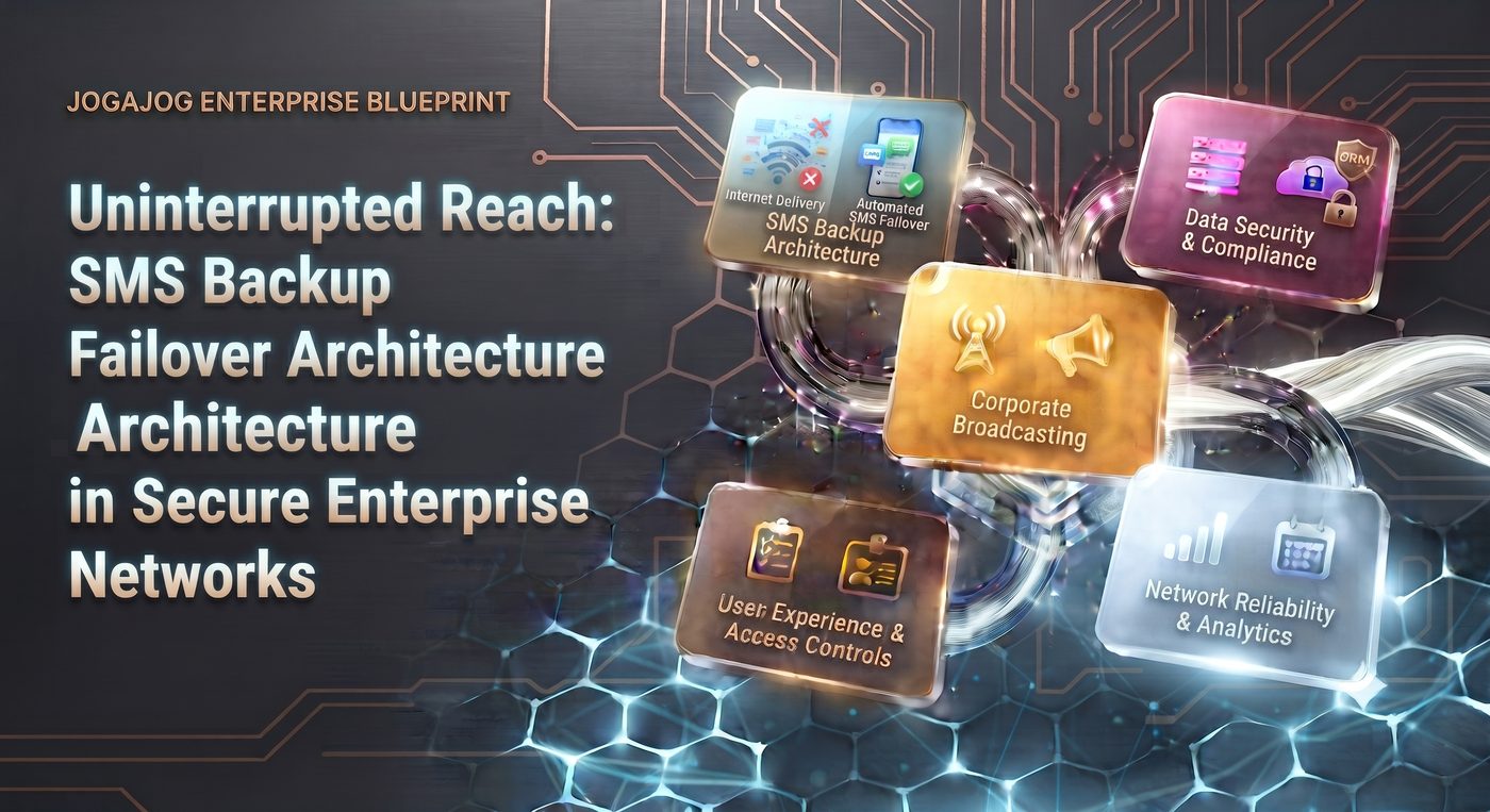 Uninterrupted Reach: SMS Backup Failover Architecture in Secure Enterprise Networks
