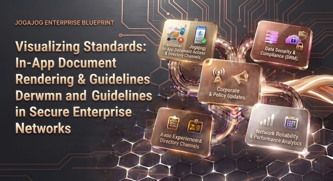 Visualizing Standards: In-App Document Rendering & Guidelines in Secure Enterprise Networks