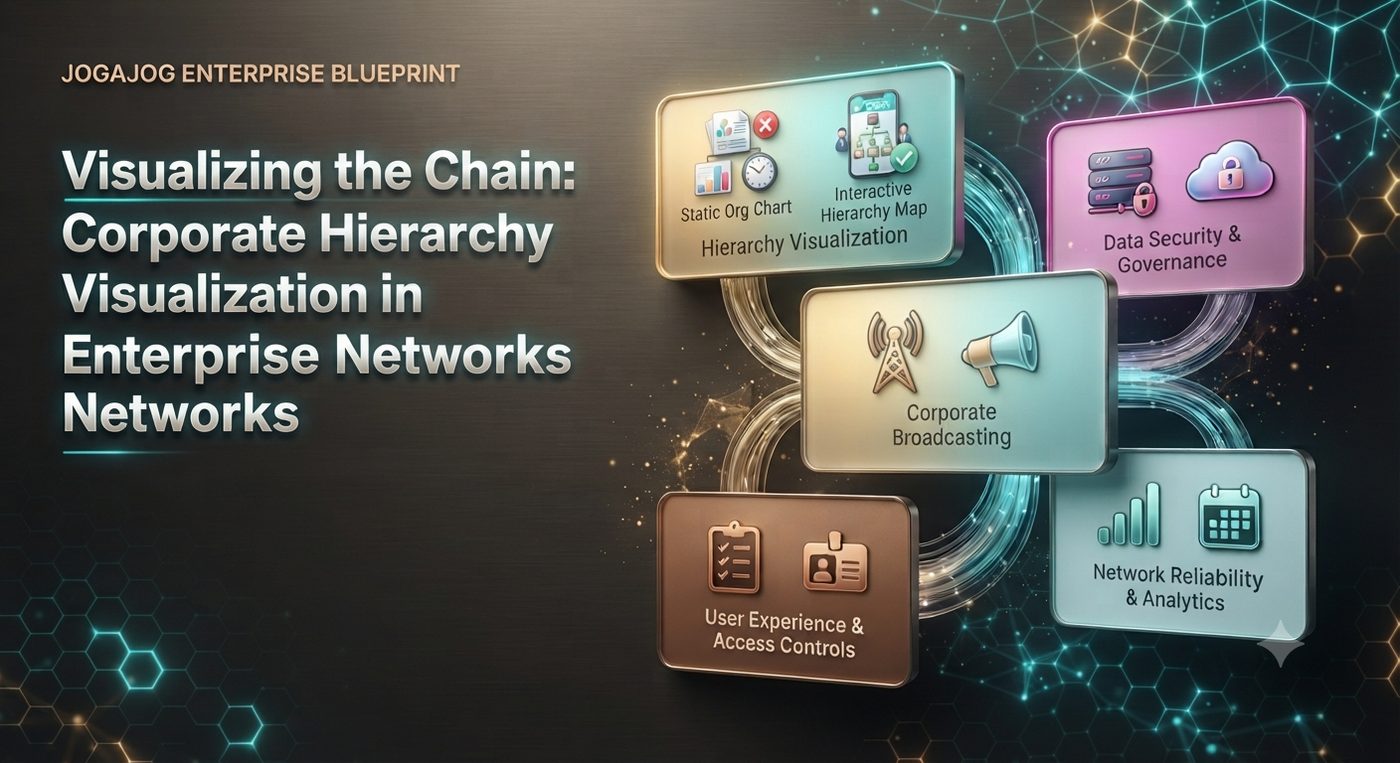 Visualizing the Chain: Corporate Hierarchy Visualization in Enterprise Networks