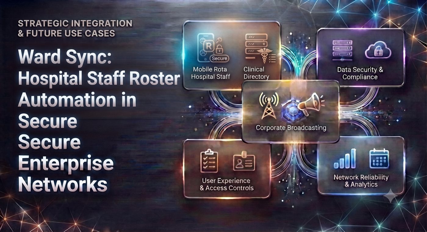Ward Sync: Hospital Staff Roster Automation in Secure Enterprise Networks